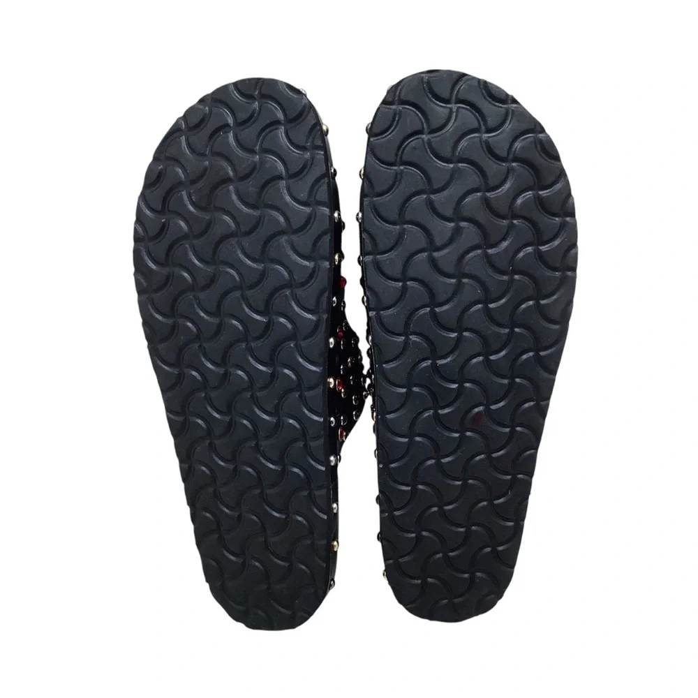 🆕{SaintG} Chloe StuddedDouble Buckle Sandal - Picture 10 of 13